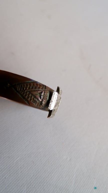 WWI German Iron Cross Trench Art Ring