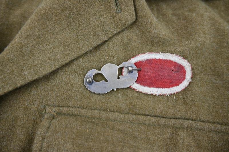 US WW2 17th Airborne Division Wool Shirt