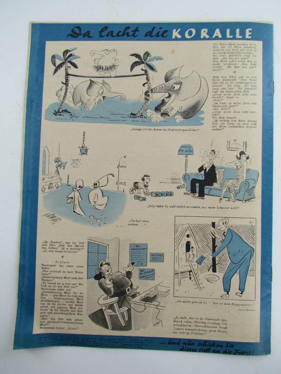 Koralle Magazine dated 28 February 1942