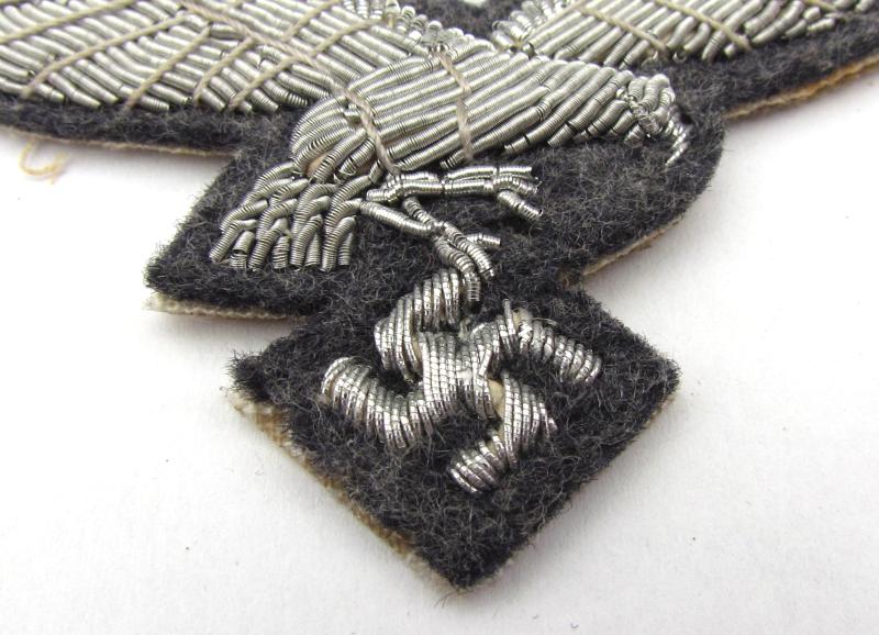 Luftwaffe bullion officers 'Droop Tail ' breast eagle