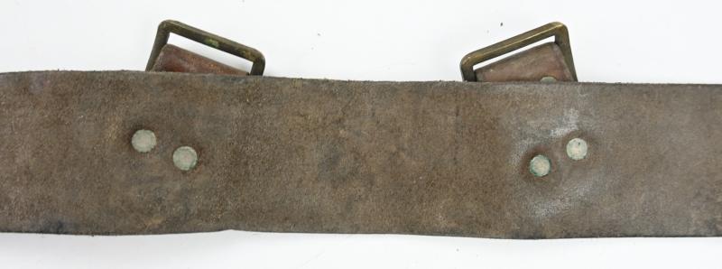 British WW2 1939 Pattern Leather Combat Belt