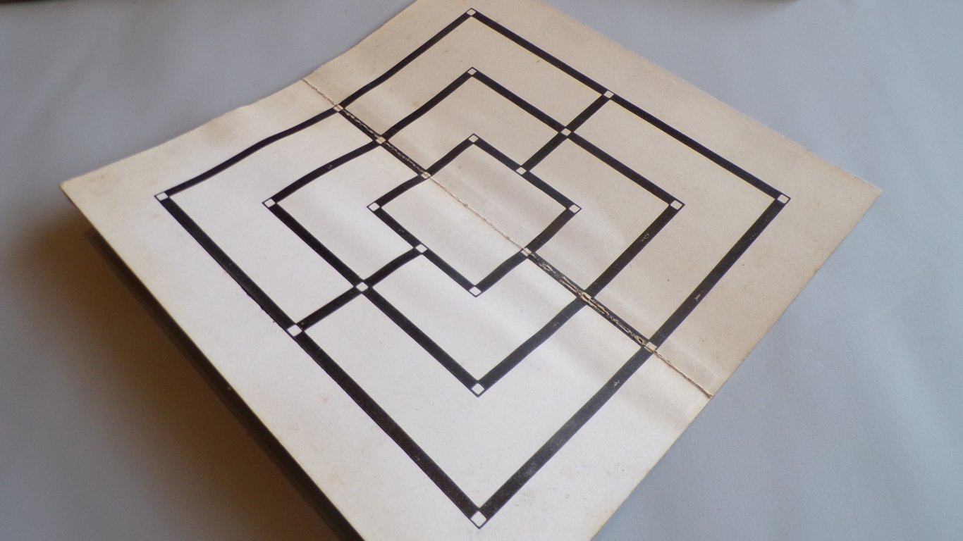 Feldpost Pocket Board Game Set (Schach & Mühle)