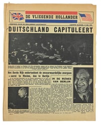 Allied/Dutch Flyer “De Vliegende Hollander” 10 May 1945...