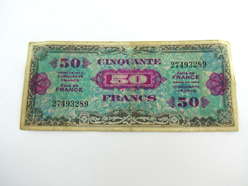 Allied Forces money for France