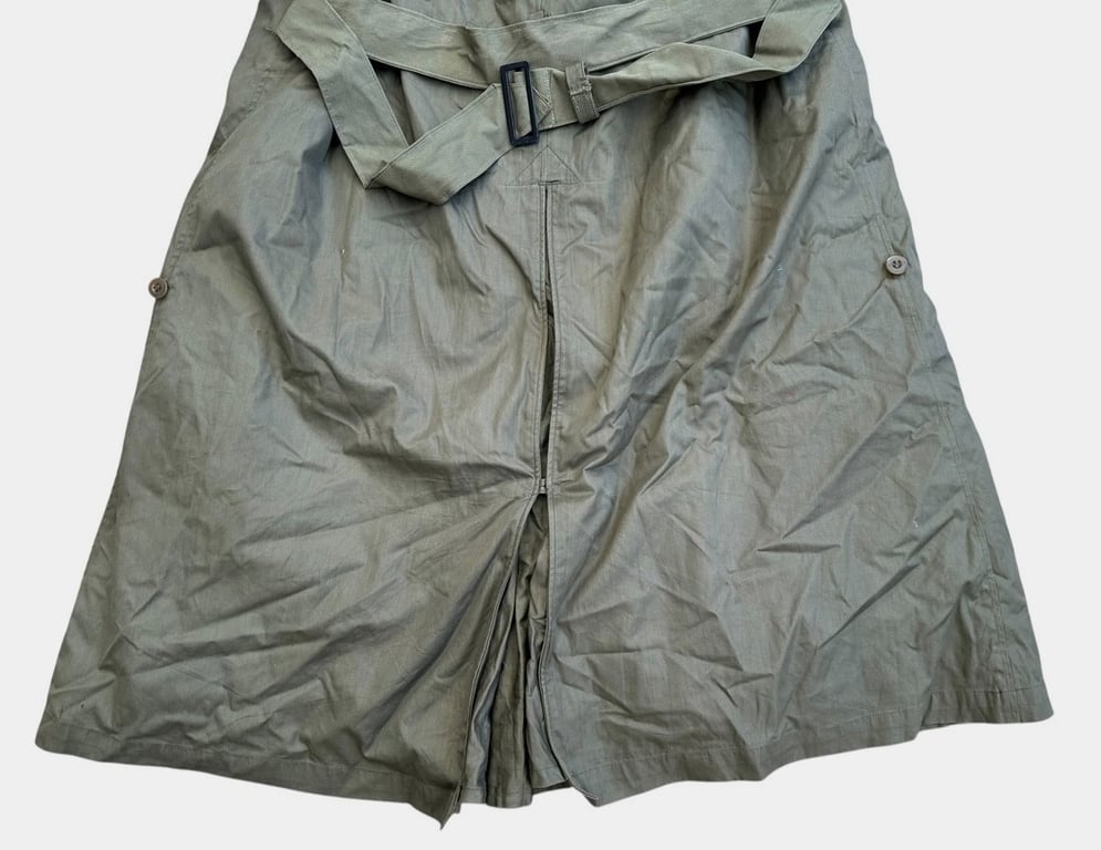 U.S. WWII Army Officer’s OD7 field overcoat / raincoat dated 1944