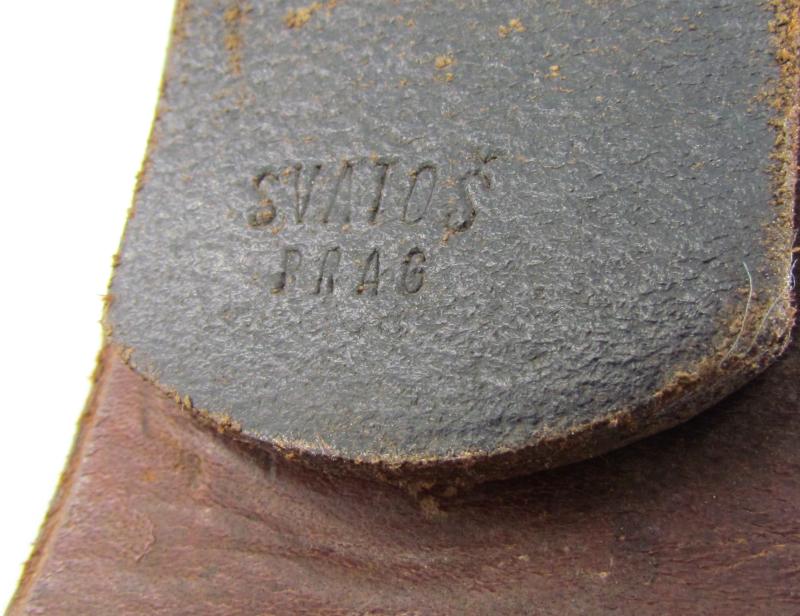 German Leather Equipment belt