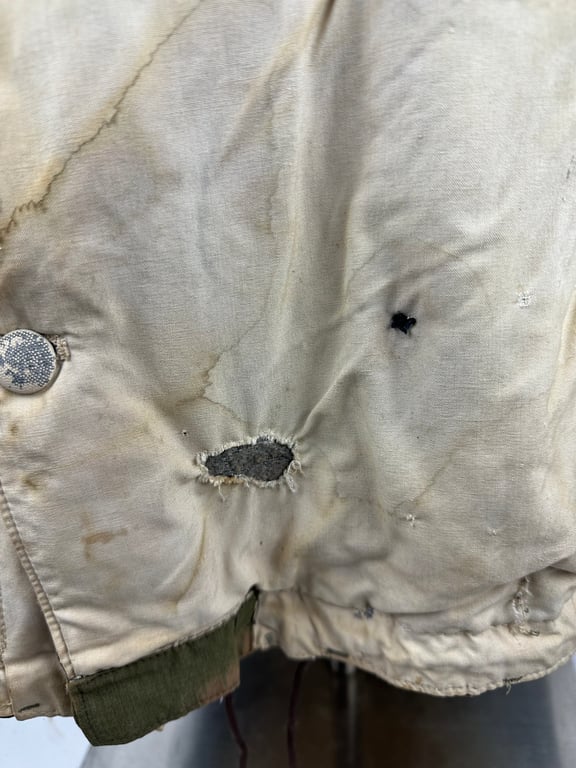 WW2 German Wehrmacht Reversible Camouflage Winter Parka.