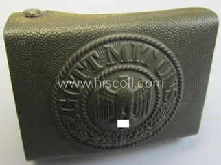 WH (Heeres) aluminium-based belt-buckle (ie. 'Koppelschloss für Uffz....