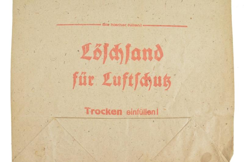 German LS Air Defence Paper Sand Bag