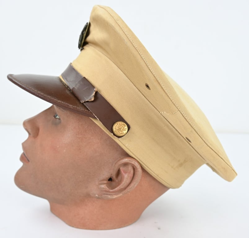 US WW2 EM Summer Visor Cap.