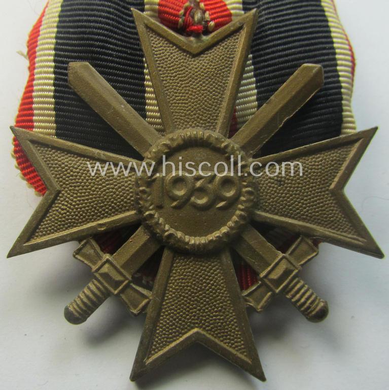 '1957-pattern 'Einzelspange': 'Kriegsverdienstkreuz II. Klasse mit Schwn.'