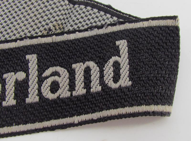 Waffen-SS BeVo 'Nederland' Cufftitle