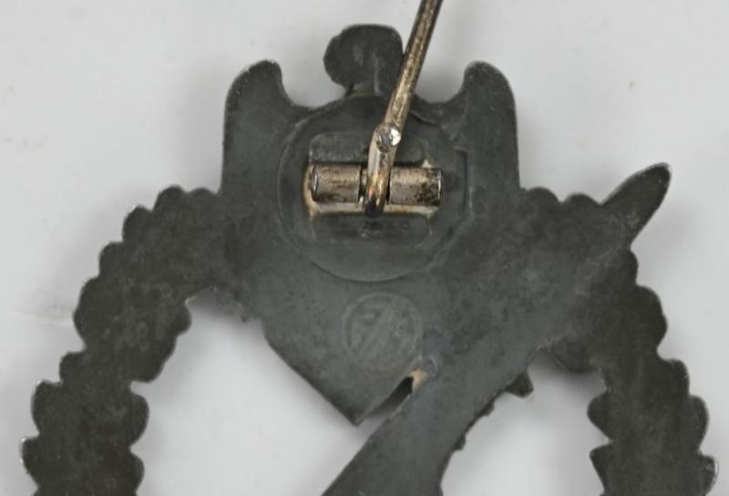 German Infantry Assault Badge in Silver 'Fritz Zimmermann'.'