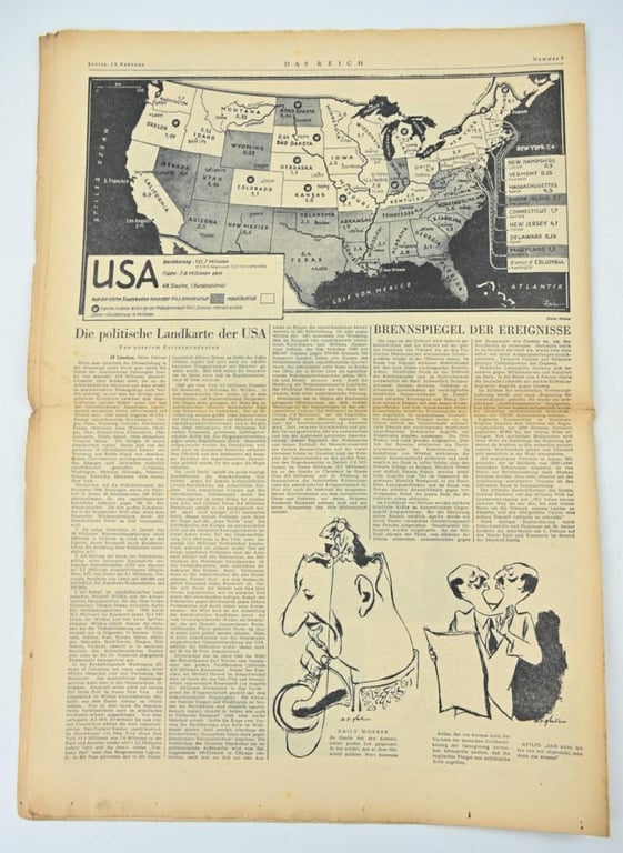 German Newspaper “Das Reich” 13 February 1944