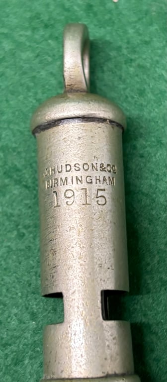 1915 Dated Infantry Whistle