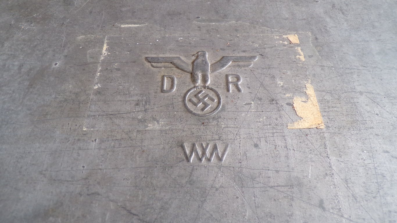 Deutsche Reichsbahn Galvanized Document Box
