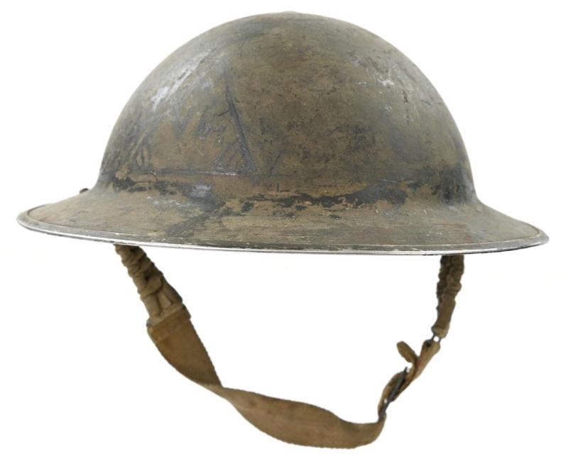 British WW2 Marked Brodie Helmet
