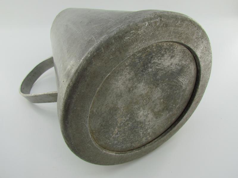 Wehrmacht Aluminum Pitcher marked RFI 36