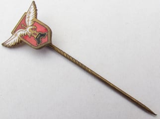 WWII German Luftwaffe Staffelnadel – Aufklärungsgruppe (F) 124