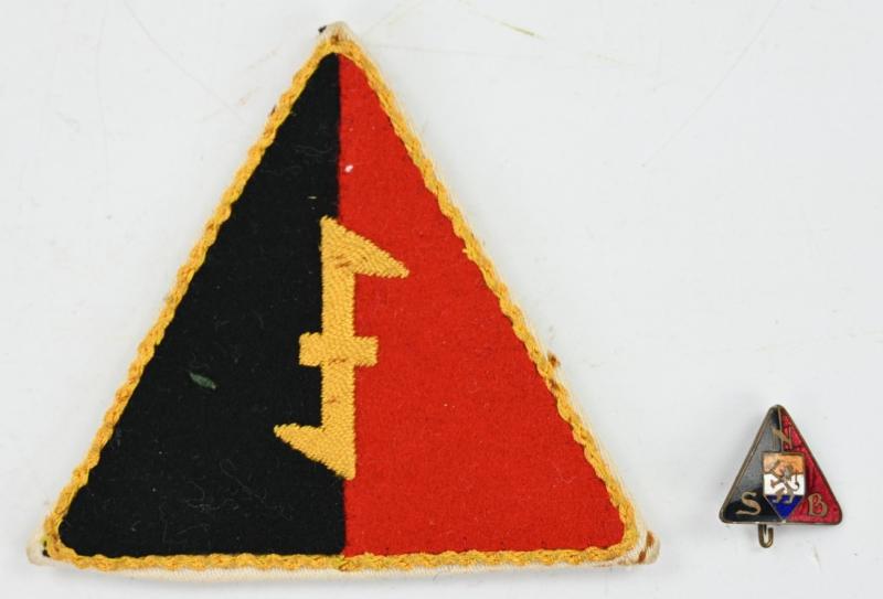 Dutch NSB-WA Sport Shirt Insignia