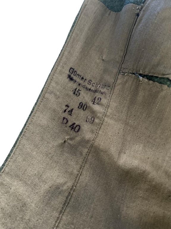 Wehrmacht Heer M40 Officer Tunic Transport Troops