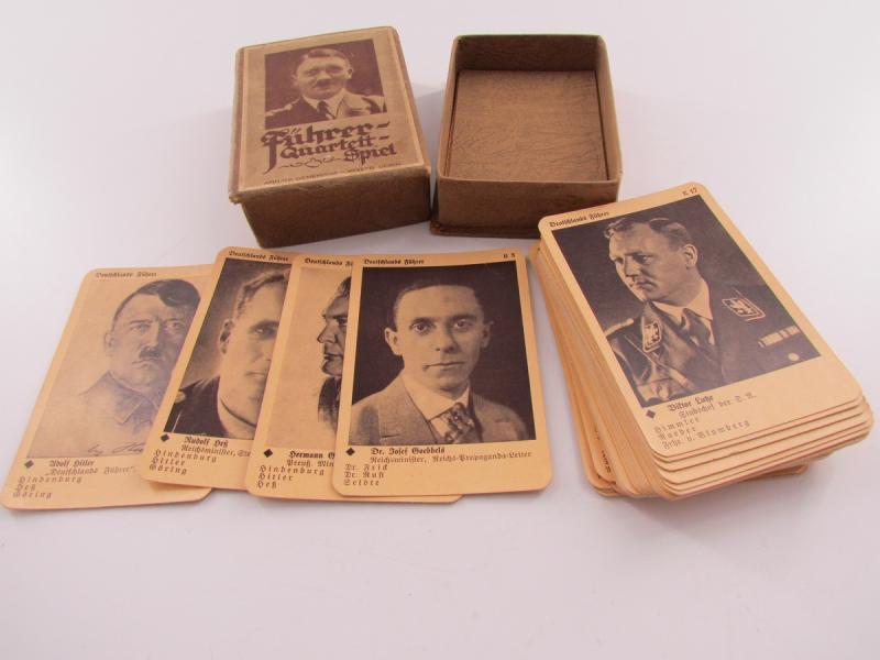 'Führer Quartett Spiel' card game in box