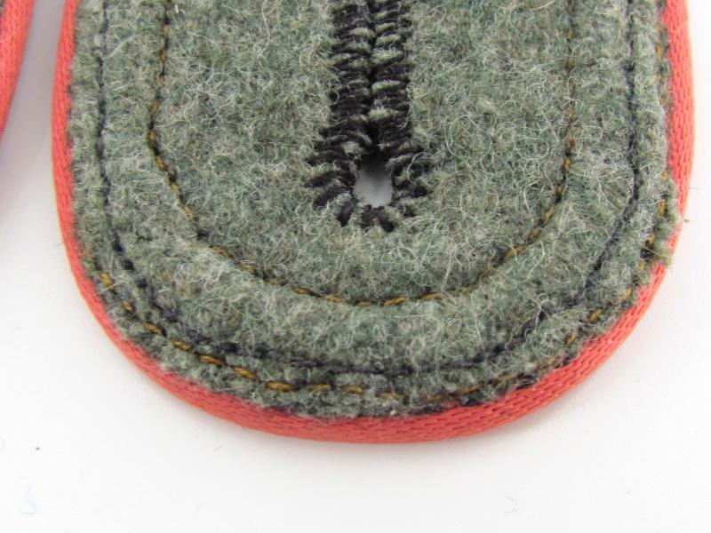 Waffen-SS ‘Panzer’ Unterscharführer tropical shoulder boards