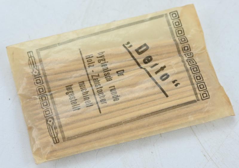 German Third Reich Era Package of Tooth Sticks