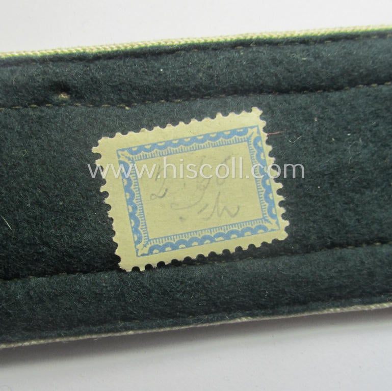 Pair of early- (ie. pre-) war-period WH (Heeres), 'M36'- (ie. 'M40-) pattern (rounded-styled and neatly 'cyphered') NCO-type shoulderstraps as was intended for an: 'Uffz. des Wehr-Ersatzdienstelle im Wehrkreises VII'