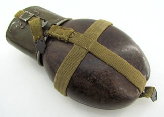 Wehrmacht 'Coconut' M31 Canteen and Cup 'H.R.E.41'