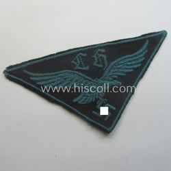 WH (Luftwaffe- ie. Hitlerjugend-) related, machine-embroidered breast-badge (ie....