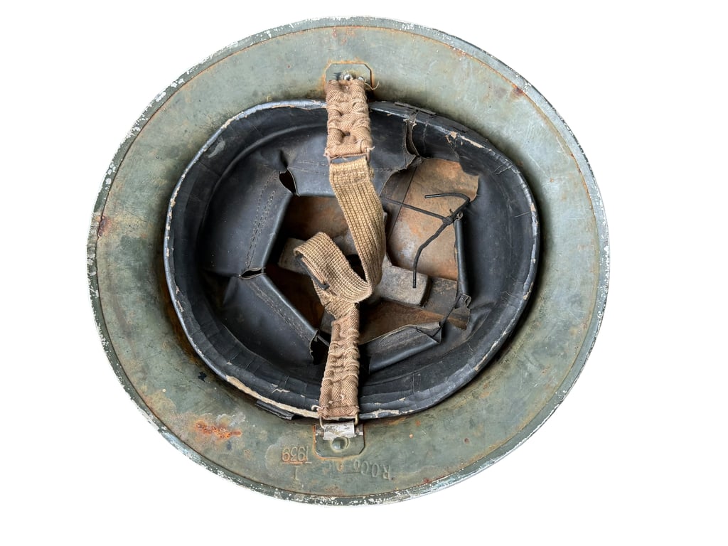 British Camouflaged Helmet