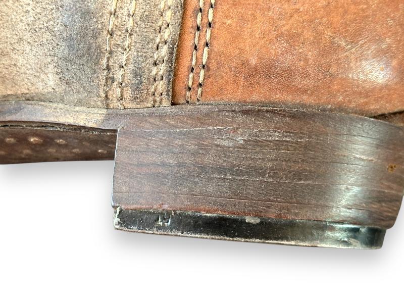 Wehrmacht Light Brown Cavalry Boots