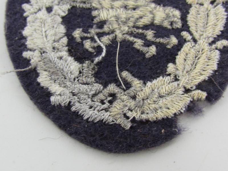 Luftwaffe Radio Operator & Air Gunner Cloth Badge
