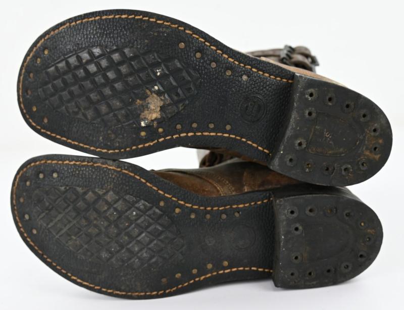 US WW2 Double Buckle Combat Boots