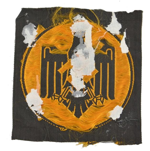 German NSRL/DRL Fabric Sports Badge In Bronze