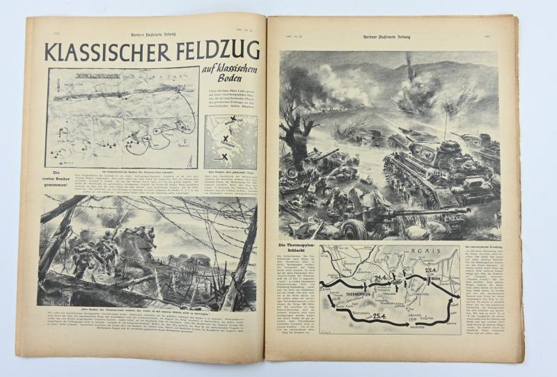 German Berliner Illustrierte Zeitung Newspaper June 1941
