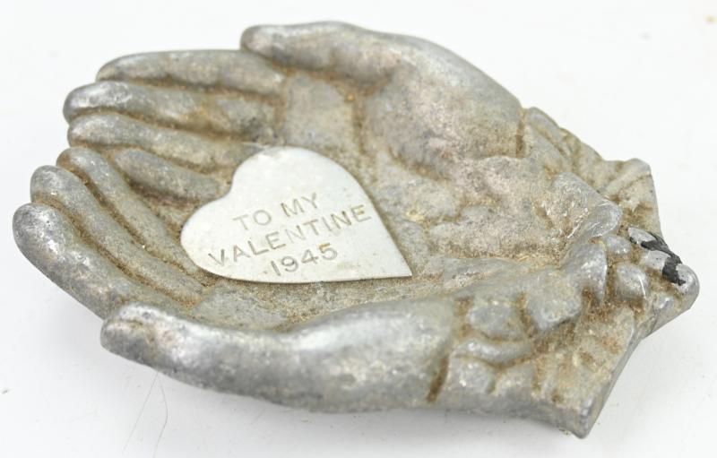 US WW2 Era Valentine Heart 1945