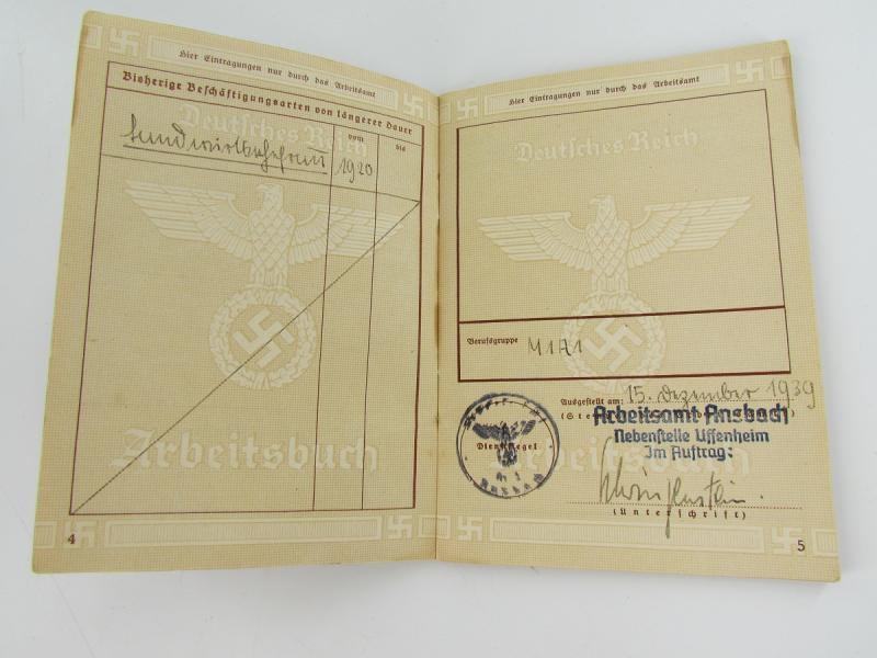 German Arbeidsbuch 2nd pattern