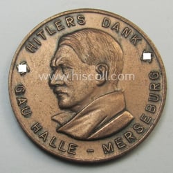WHW-related supporter plaque (ie. 'Erinnerungs- o. nichttragbare Auszeichnungsplakette')...