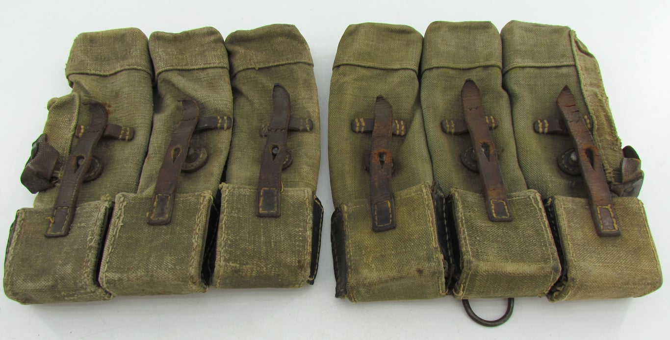 Used set of MP44 Pouches made by FUQ 1944
