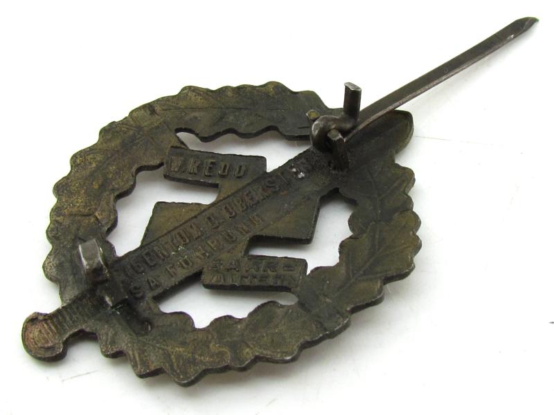 SA Sports Badge in Bronze ( W.Redo )