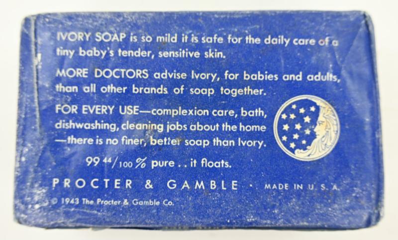 US WW2 Ivory Hand Soap
