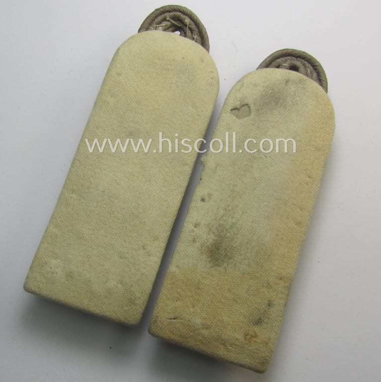 Pair of neatly 'cyphered', WH (Heeres) officers'-type shoulderboards as was intended for - and clearly worn by! - a: 'Oberst des Infanterie-Rgts. 41'