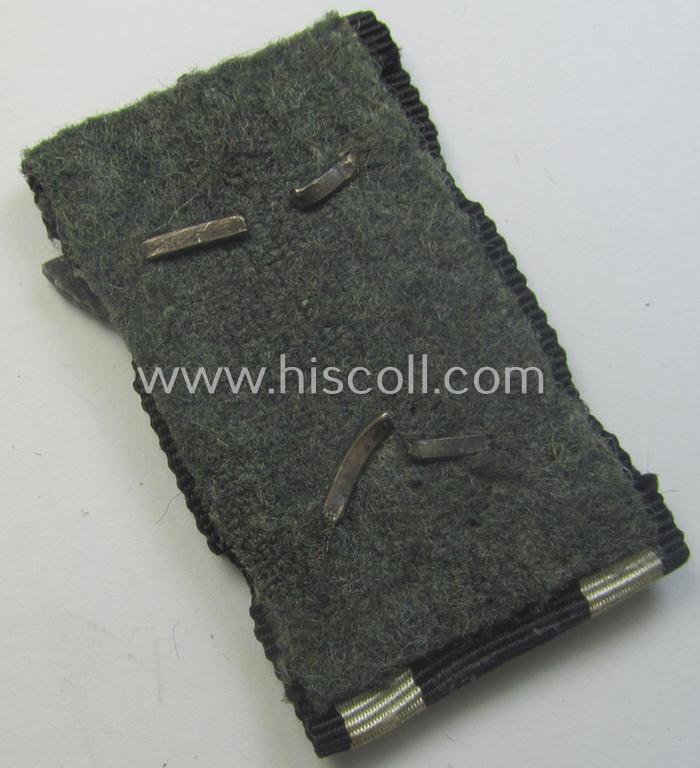 Very unusually-mounted and just moderately used- and/or worn example of a: 'Wiederholungsspange zum EK II. Kl.' as was produced by the actually (rarely found!) 'Otto Schickle'-company