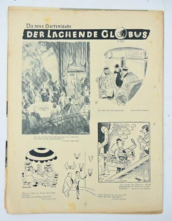 German Magazine 'Die Neue Gartenlaube' 6 November 1940