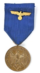 German WH 12 Years Long Service Award Medal