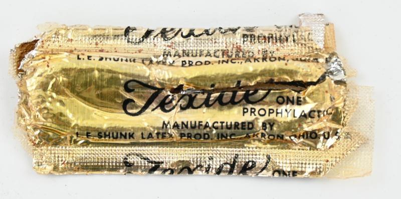 US WW2 Prophylactic Condom Texide