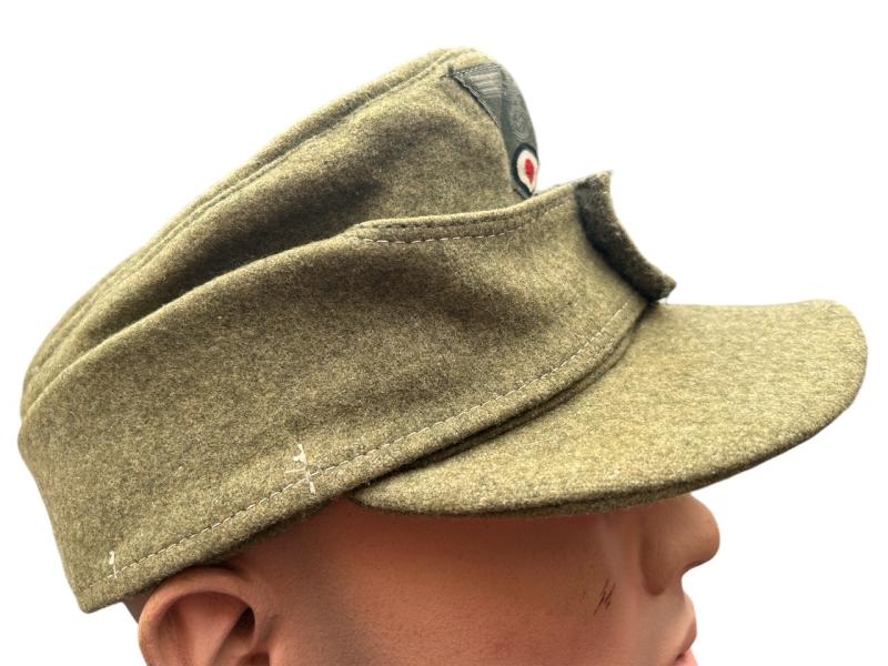 M43 Army (Heer) Field Cap ‘Einheitsfeldmütze’ with RBNr.