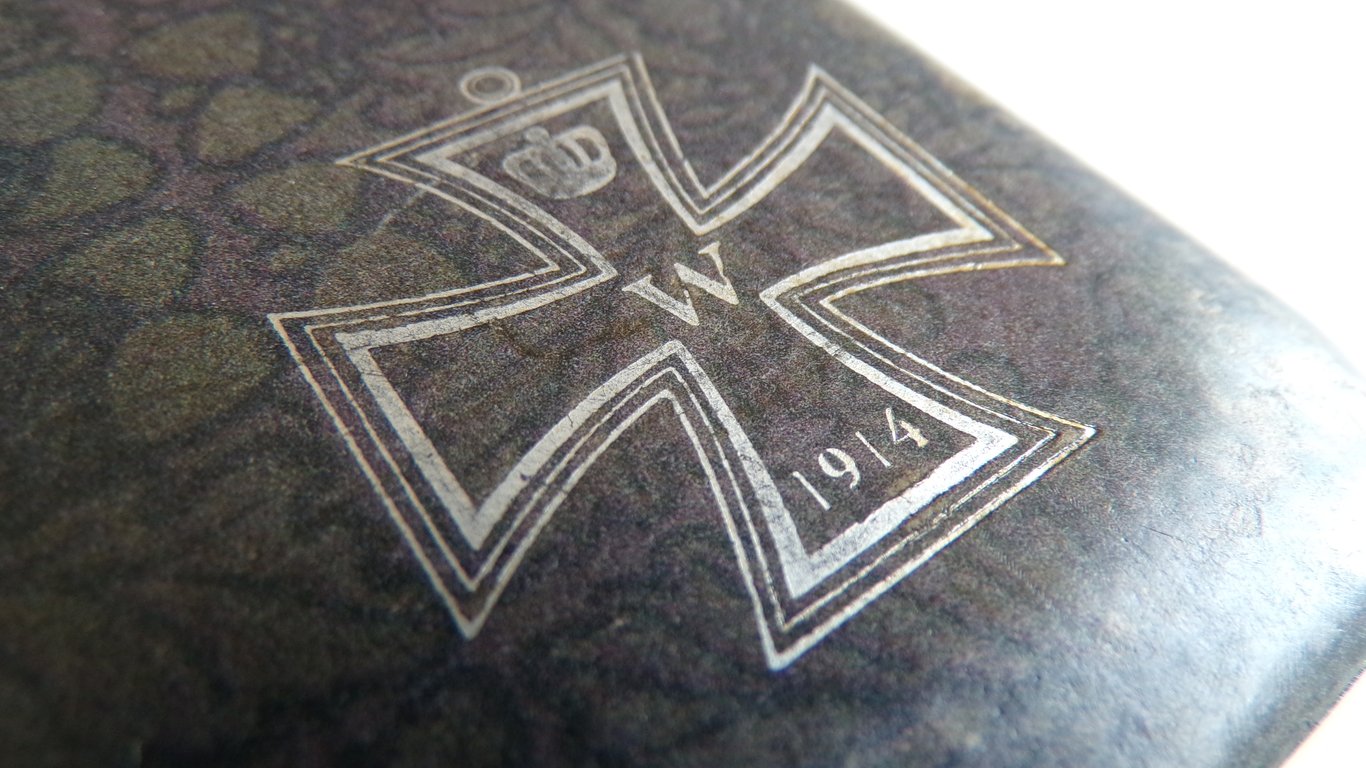 Prussian Rare EKII Official cased 'W II M' Court/Mint Mark